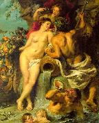Peter Paul Rubens The Union of Earth and Water oil painting artist